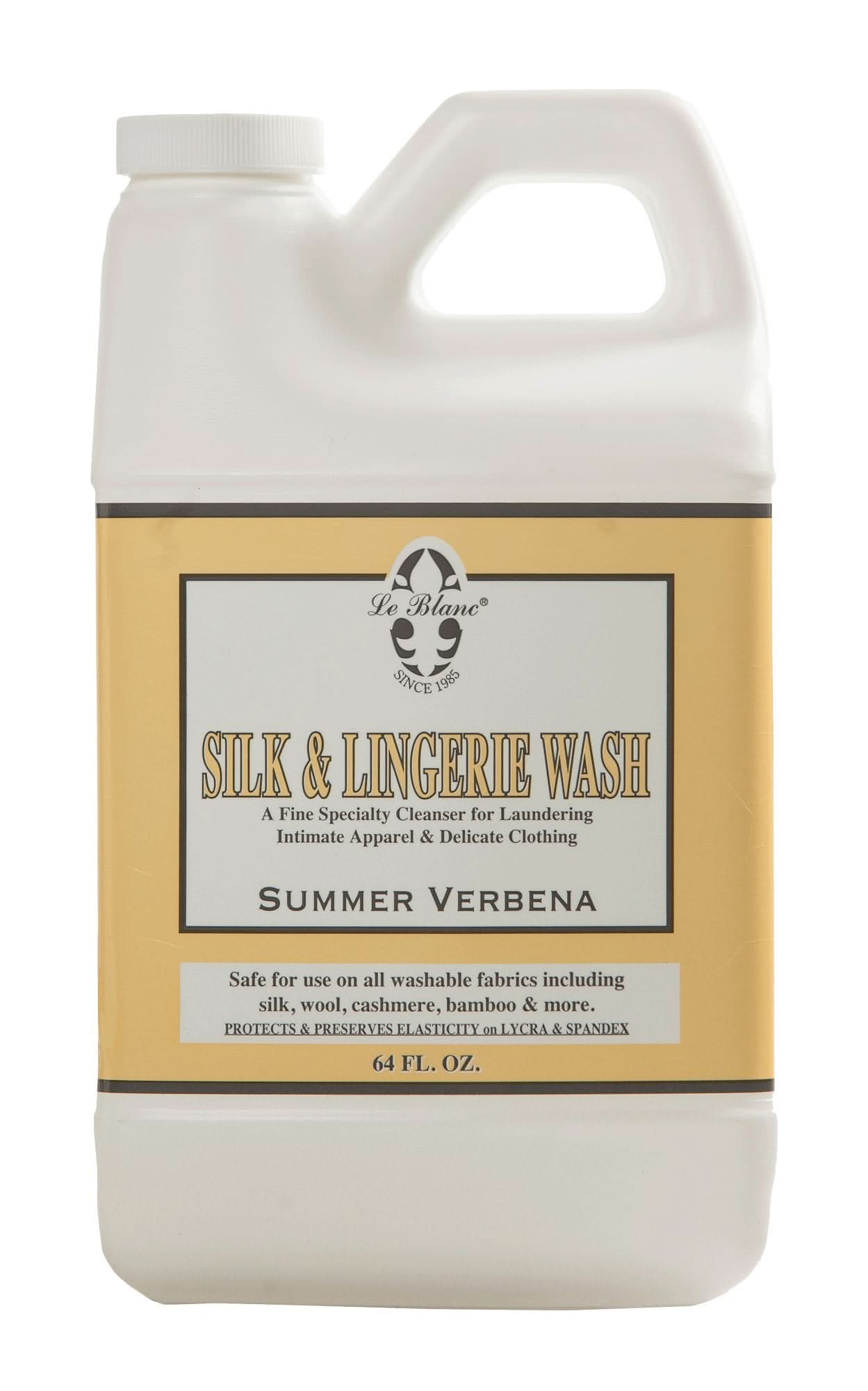 Le Blanc Summer Verbena Silk & Lingerie Wash 64 oz