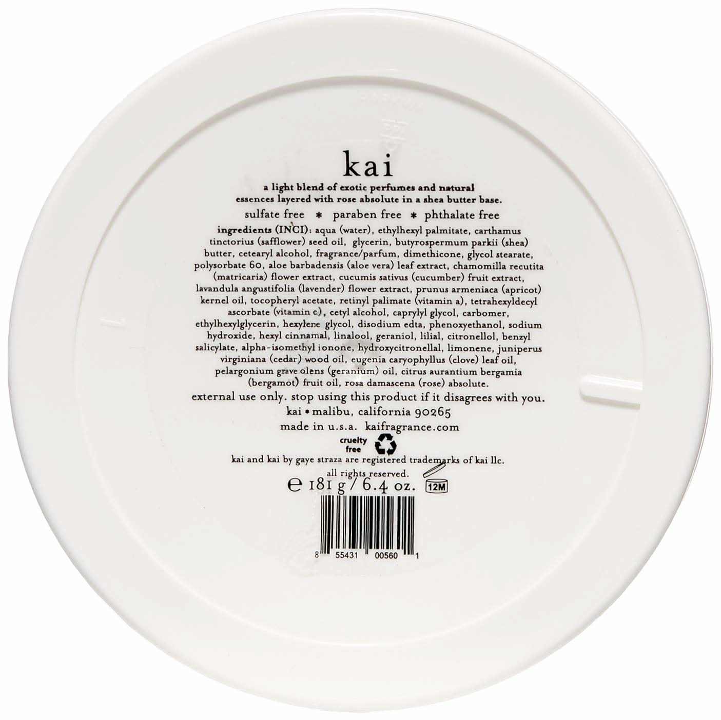 kai Rose Body Butter