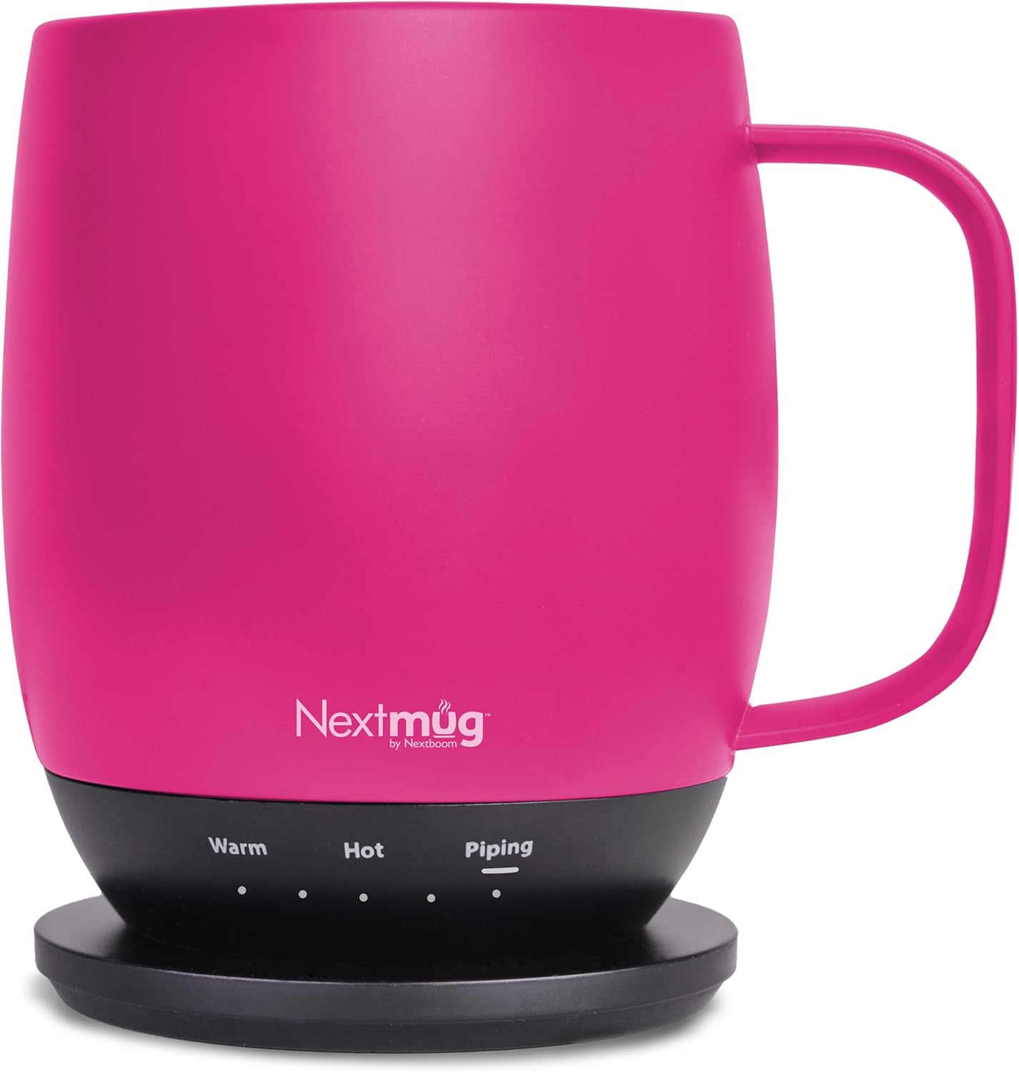 Nextmug - Temperature-Controlled, Self-Heating Coffee Mug (Black - 14 oz.)