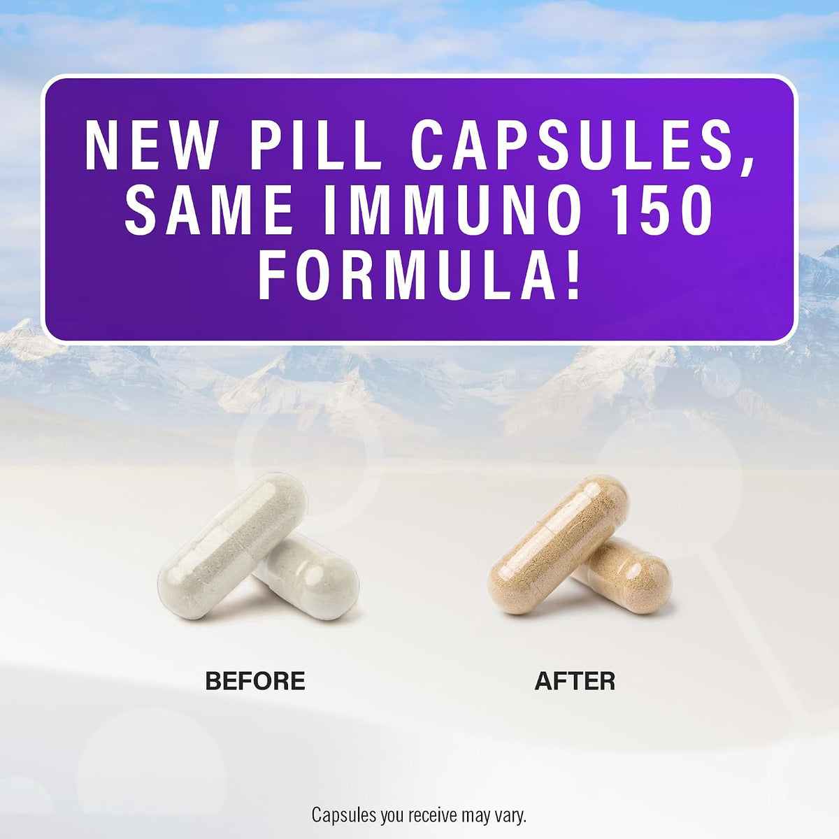 Immuno 150, Immune Support Supplement, 150 Vegetable Capsules