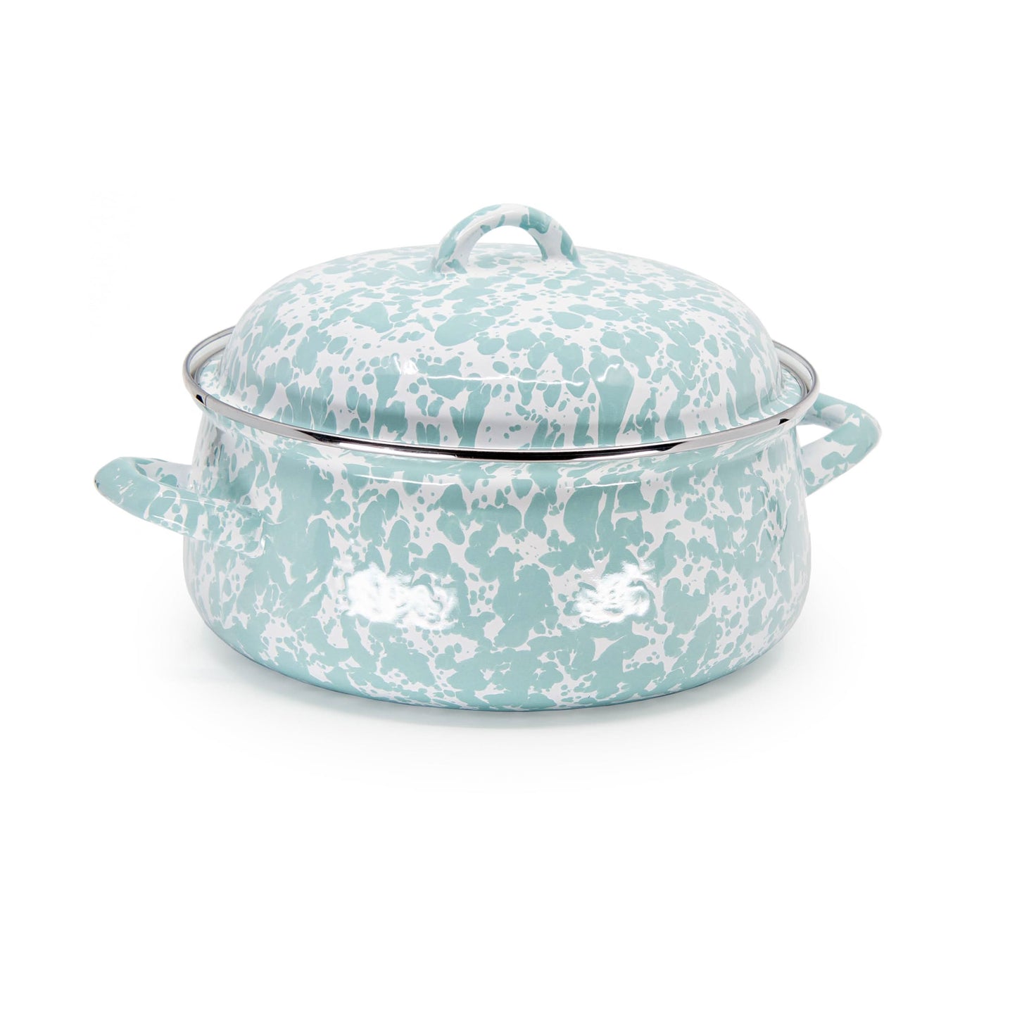 Golden Rabbit Enamelware 4 QUART Dutch Oven