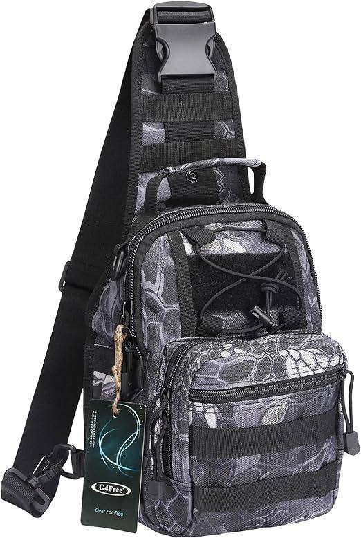 4-Way Tactical Sling Bag – Versatile & Durable