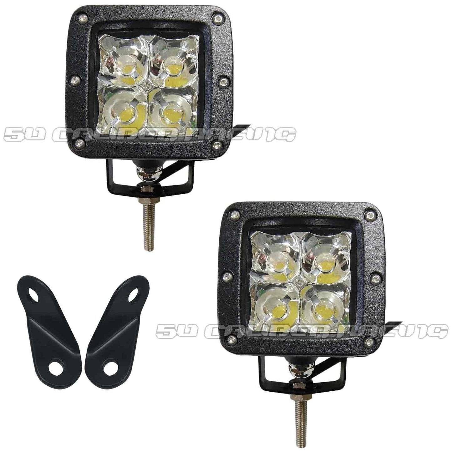 Polaris RZR 170 Pod Light Mounting Brackets