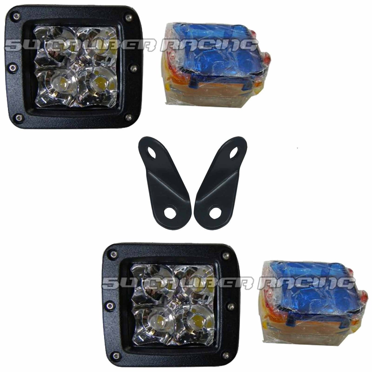 Polaris RZR 170 Pod Light Mounting Brackets