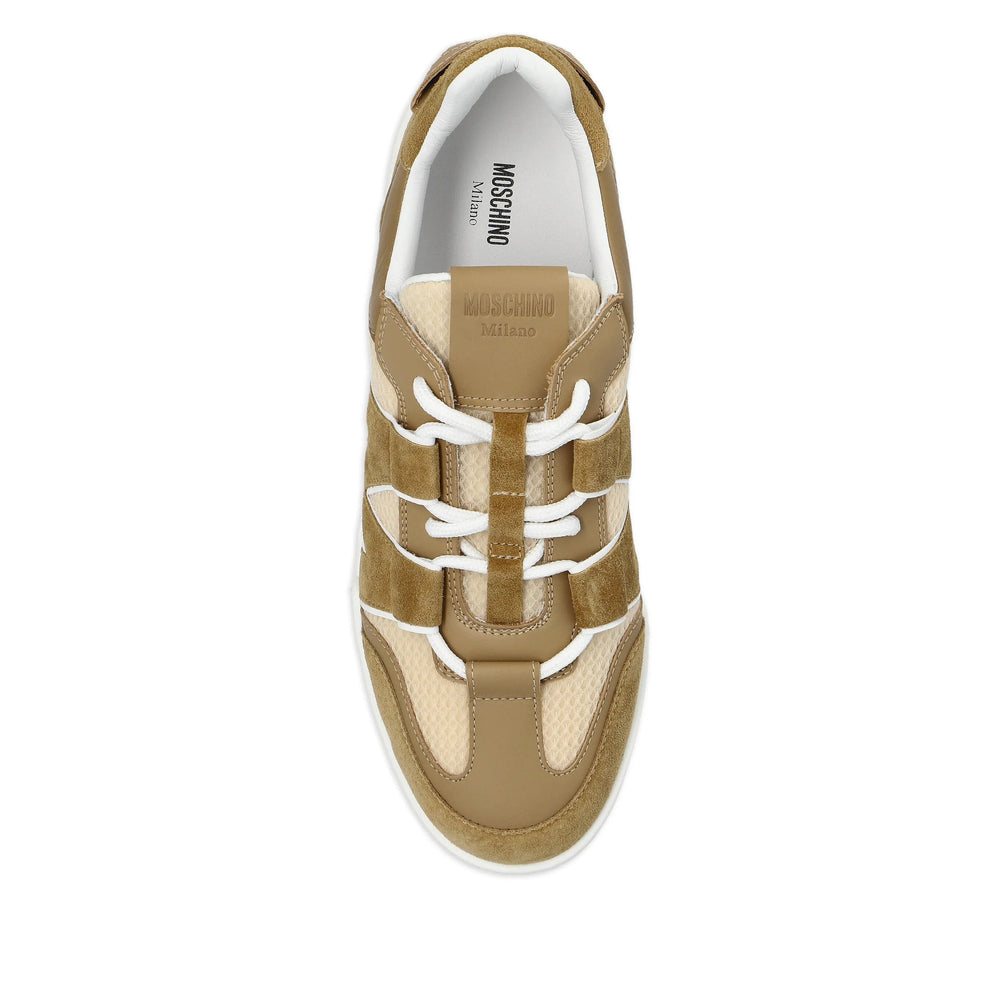Moschino Neutrals Trainers - Low-Tops Men