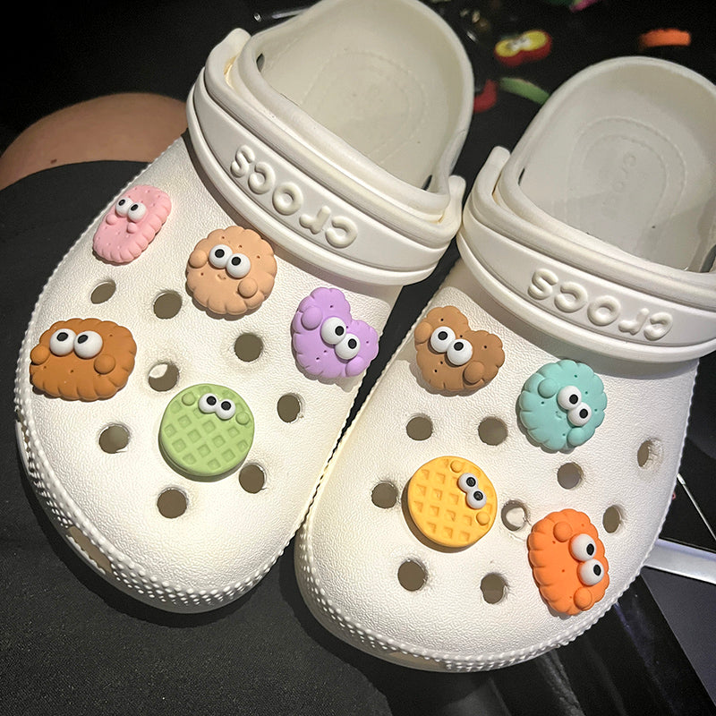 Biscuit Hole Shoes Accessories Shoe Buckle Diy Shoe Flower Decoration Accessories