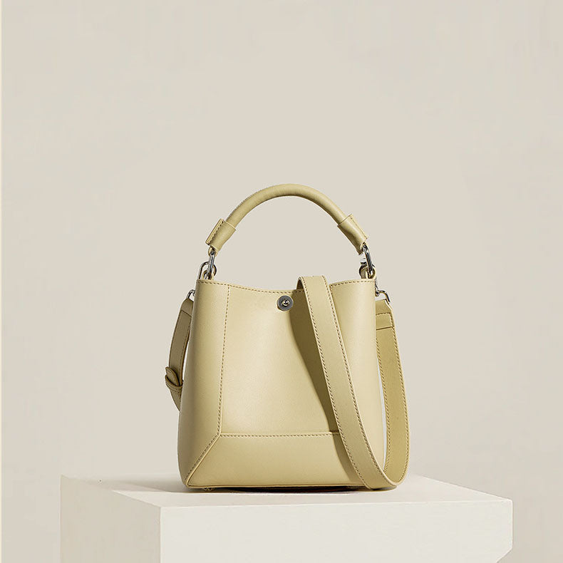 Genuine Leather Slouchy Travel Bag