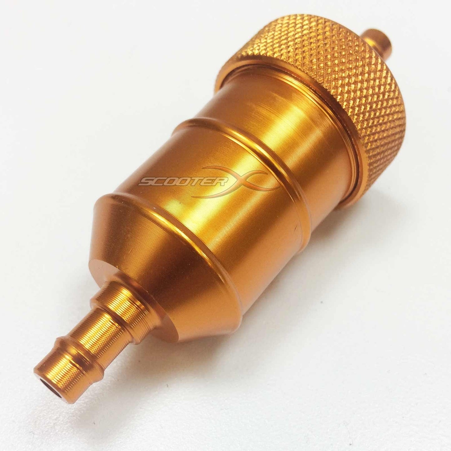 Aluminum Inline Fuel Filter 1/4" Flanges