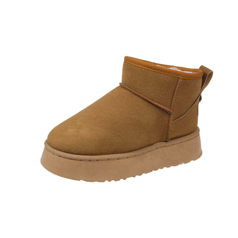 Women's Fur-Lined Outdoor Snow Boots