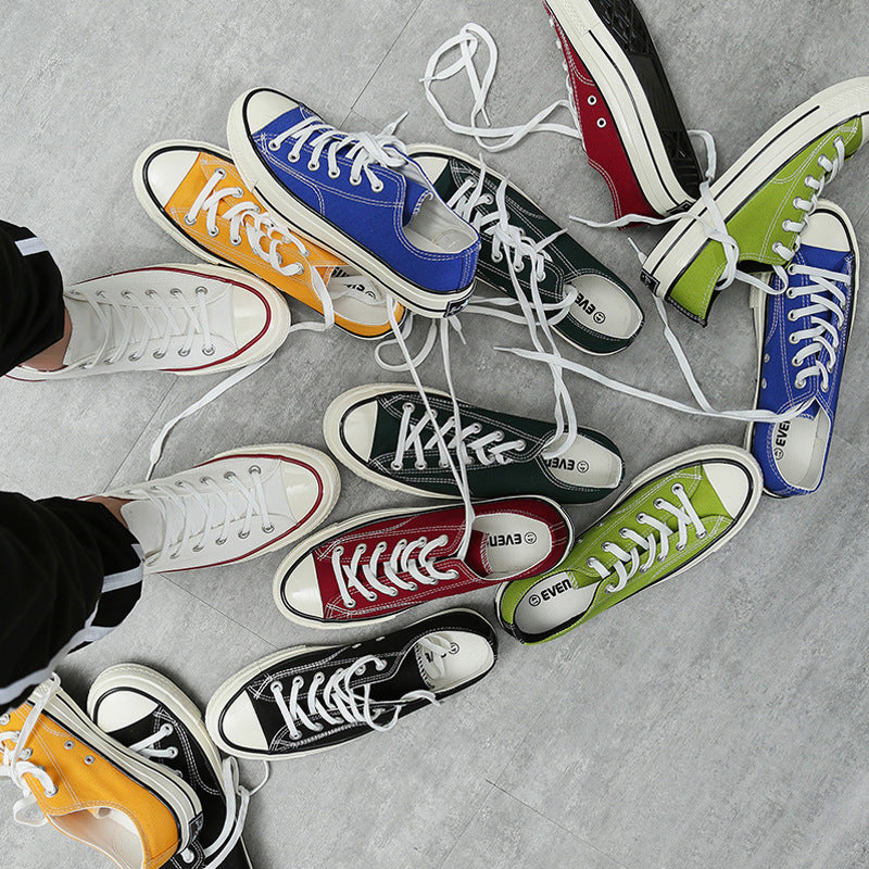 Student canvas shoes