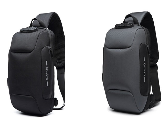 Multifunctional Anti-Theft Waterproof Chest Shoulder Bag