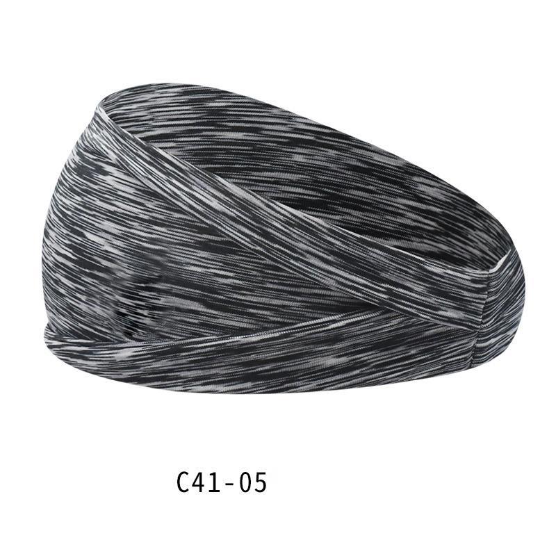 Hairband Sweat-absorbent Solid Color Fashion Yoga