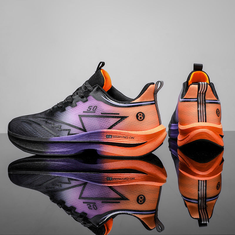 Youth And Children's Racing Sports Flying Electric 5c Running Shoes