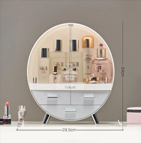 Double Door Cosmetic Storage Box