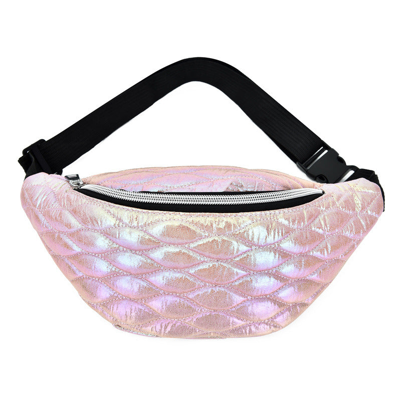 Laser embossed fashion messenger bag See size chart under “more details”