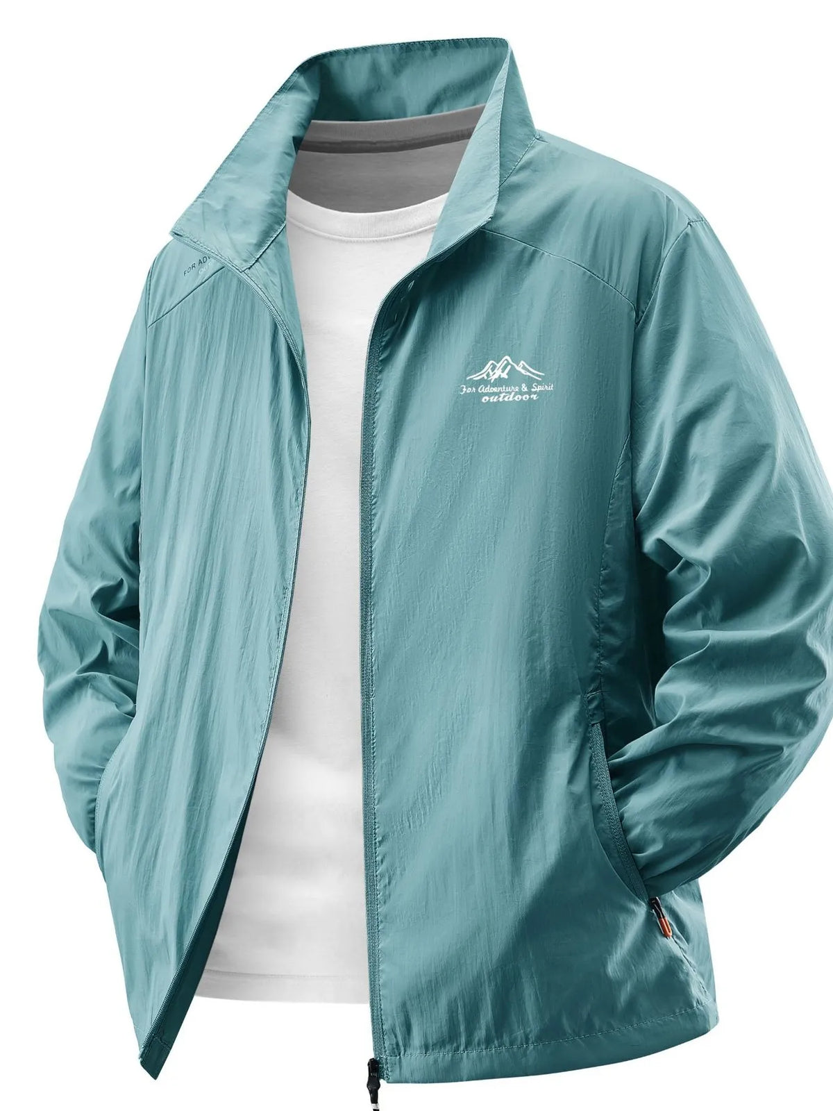 Men's Plus Size Lightweight Outdoor Windproof Jacket