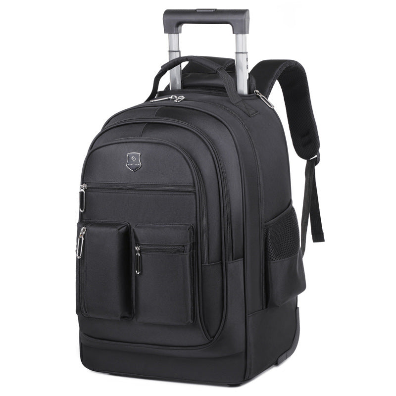 Unisex Trolley Backpack Ultra-light Trolley Bag Travel Bag