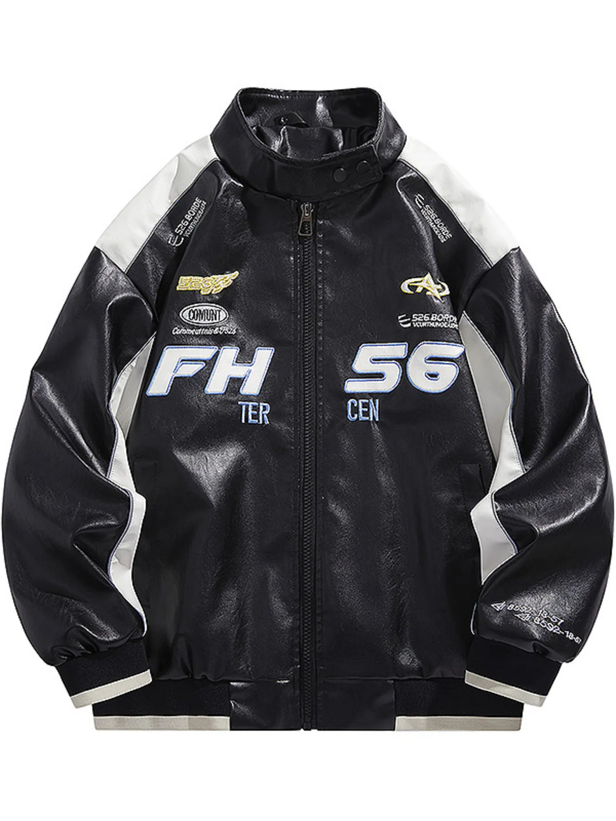 Men's Plus Size Zip Up Long Sleeve Jacket