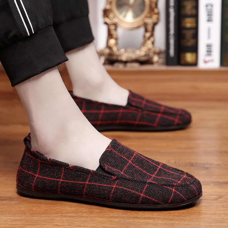 Men's Canvas Beanie Shoes