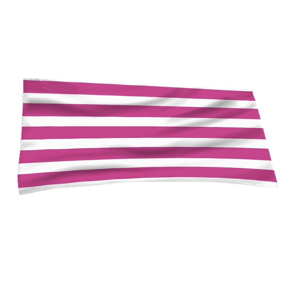 Single-sided Velvet Personalized Striped Pattern Microfiber Beach Bath Towel