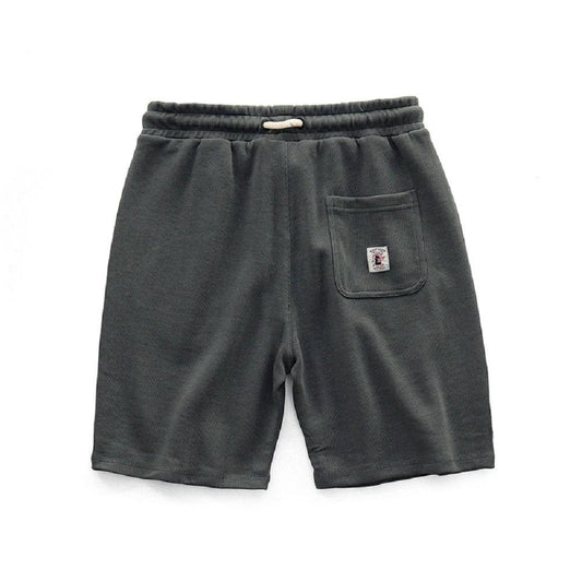 Men's Japanese-style Retro Knitted Loose Shorts