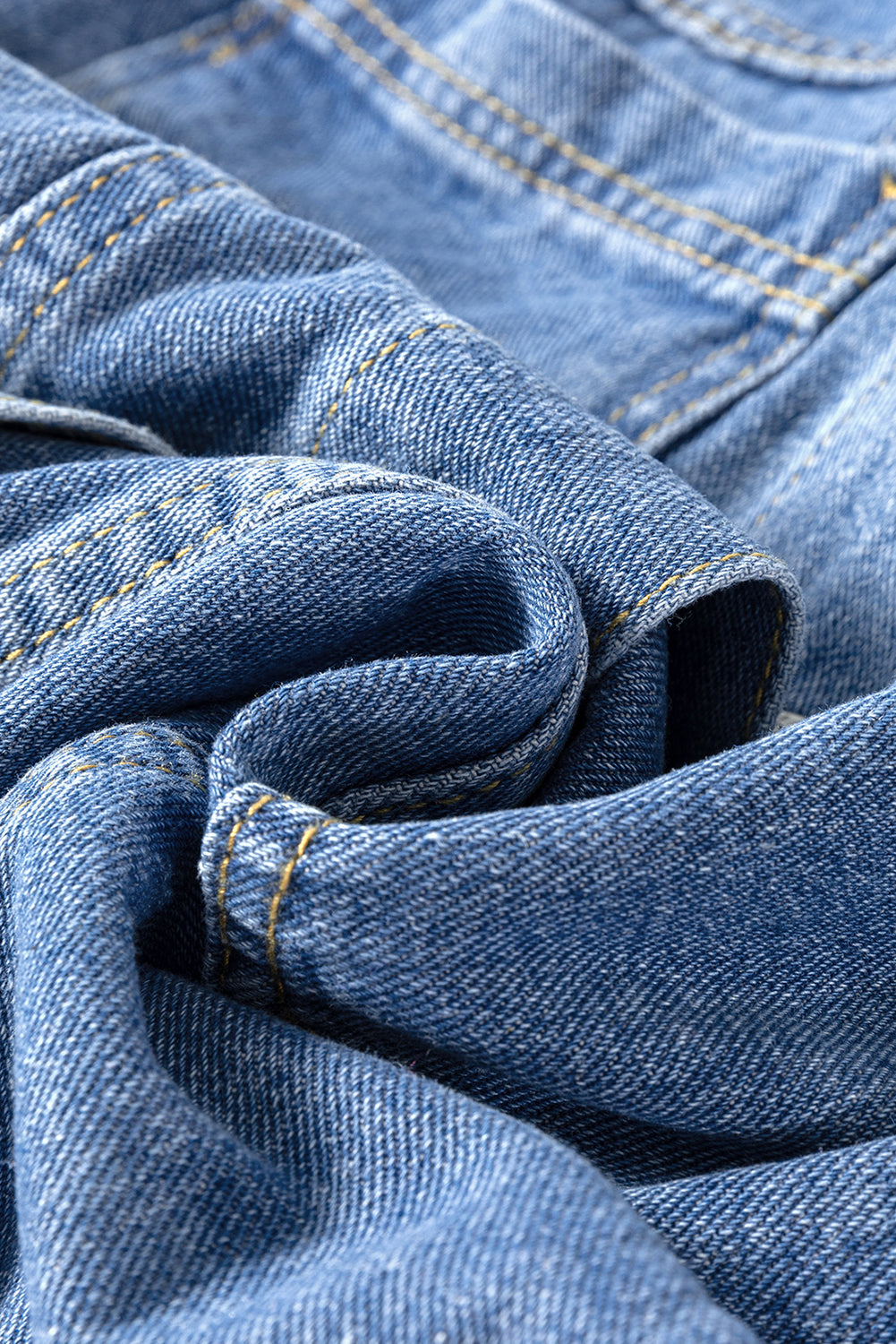Chaqueta vaquera oversize con bolsillo, lavada a la piedra, a rayas azules