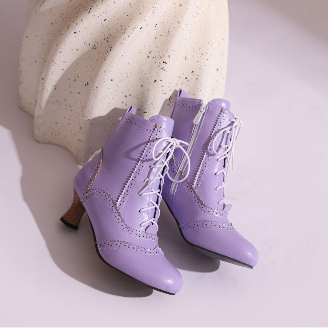 Botines cortos Dopamine Girl para mujer – Calzado de invierno estilo Comic-Con