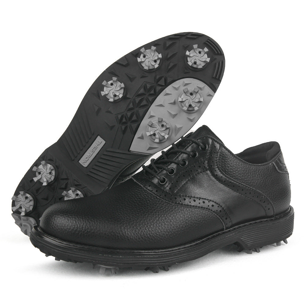 Brogue Detail Lace-Up Golf Wedges