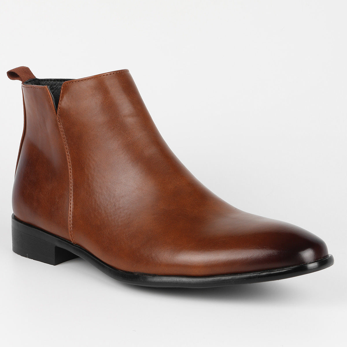 Men's Square-Toe Ankle Boots