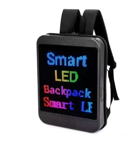 Display LED Music LCD Backpack