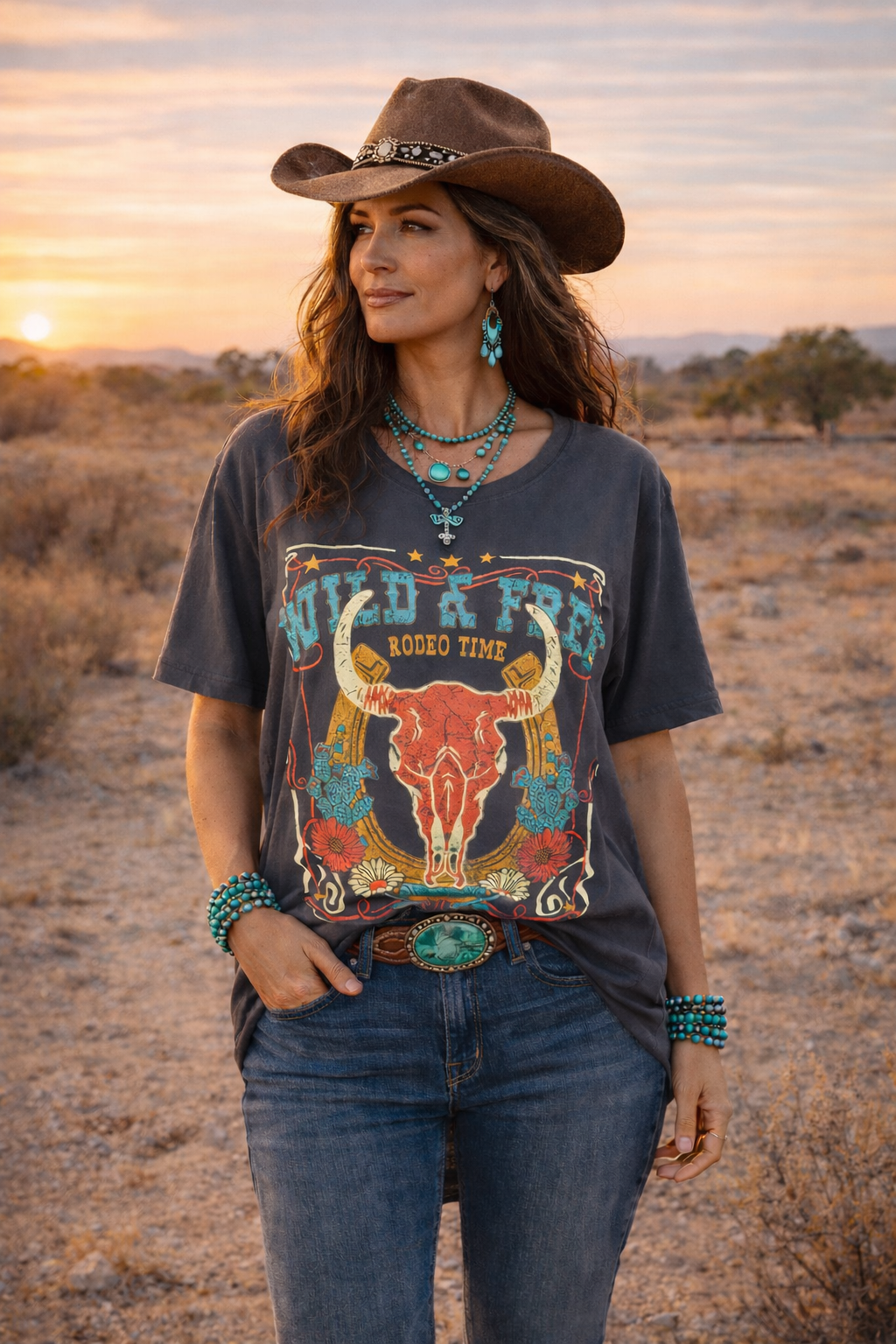 Camiseta Salvaje y Libre