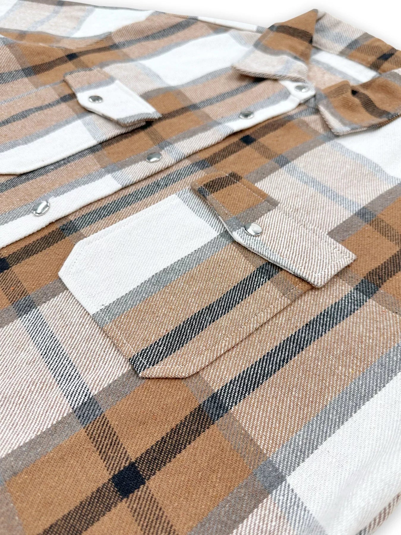 Plus Size Casual Plaid Button-Down Shirt See size chart under “more details”