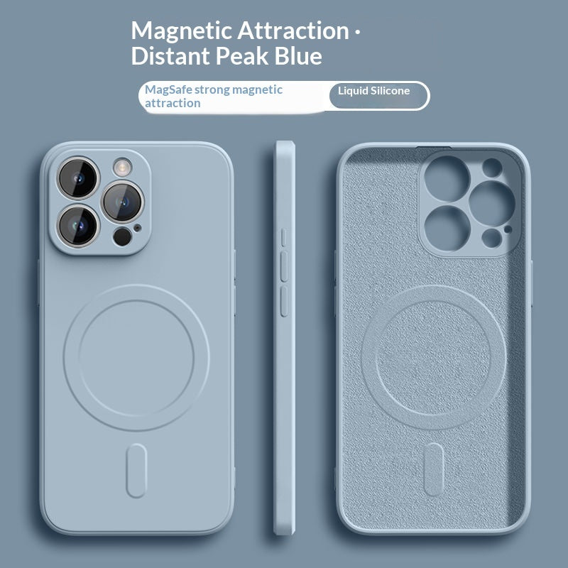 Liquid Silicone Magnetic Phone Case