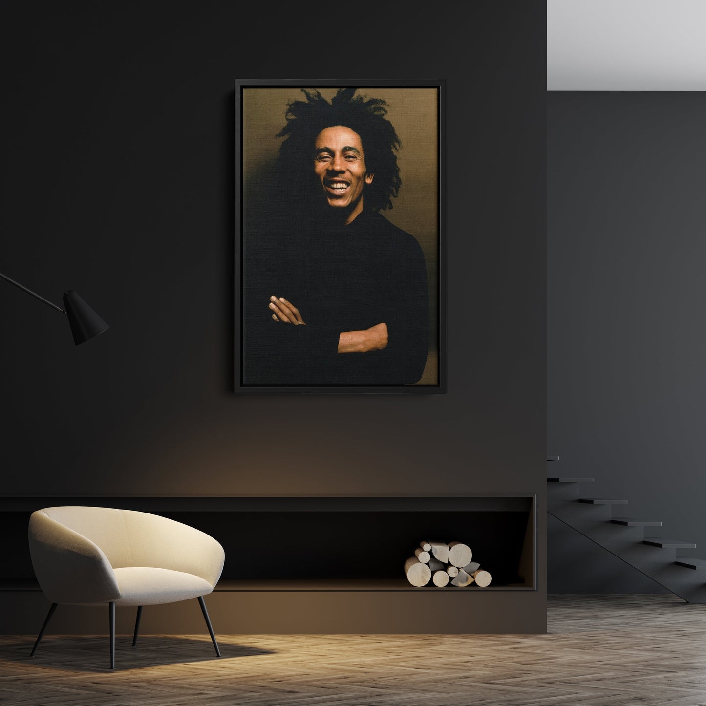 Bob Marley Canvas – Reggae Legend Wall Art for Home Decor