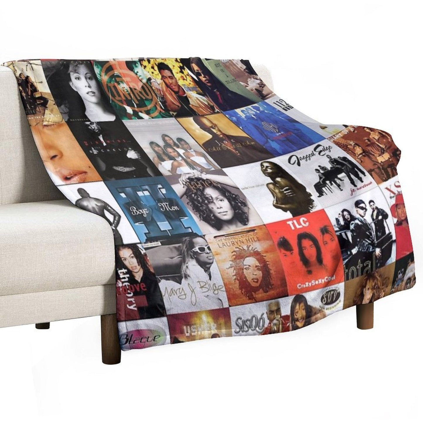 HISTORY 90s RNB - HOME DECOR Throw Blanket