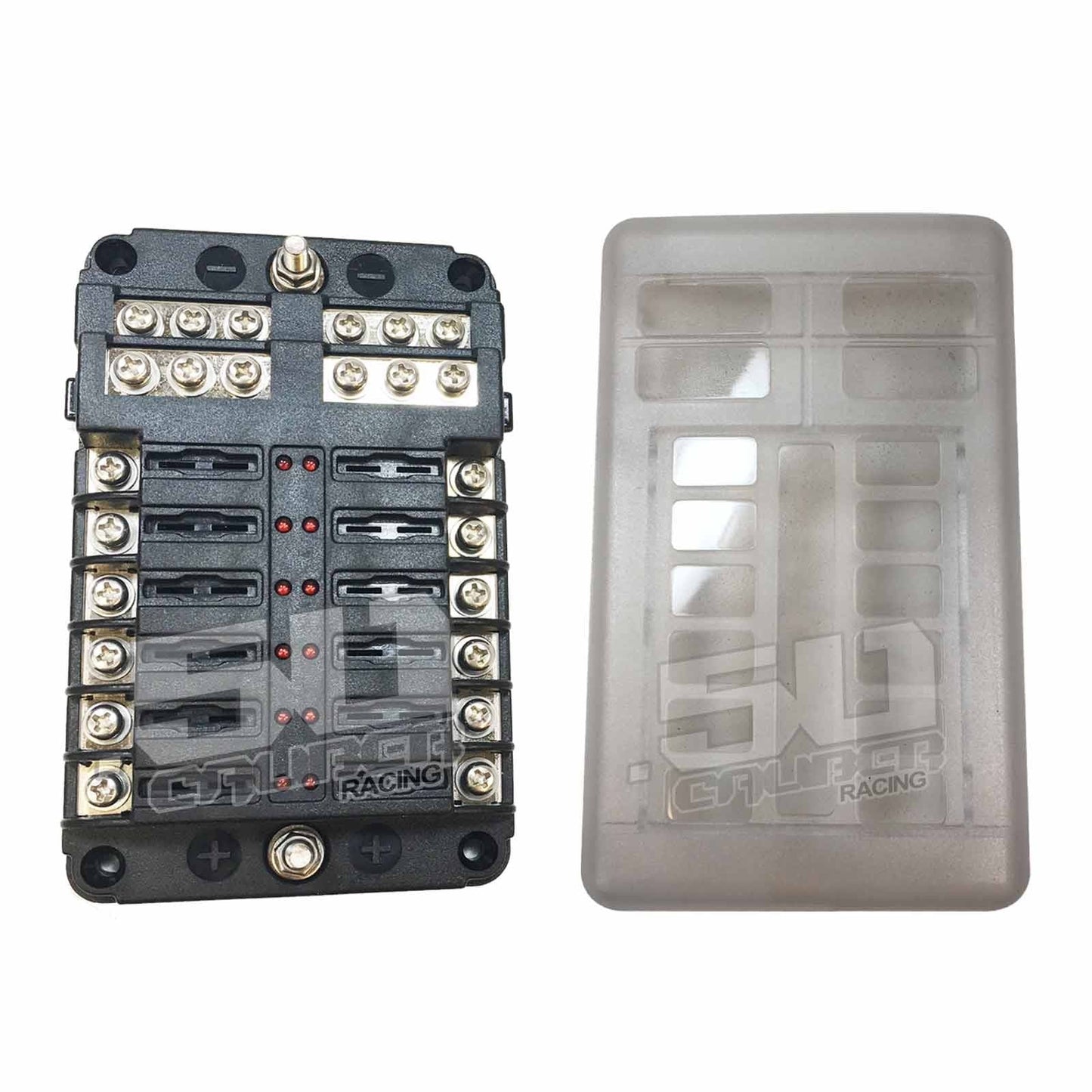 12 Way Standard LED Circuit Screw Fuse Block