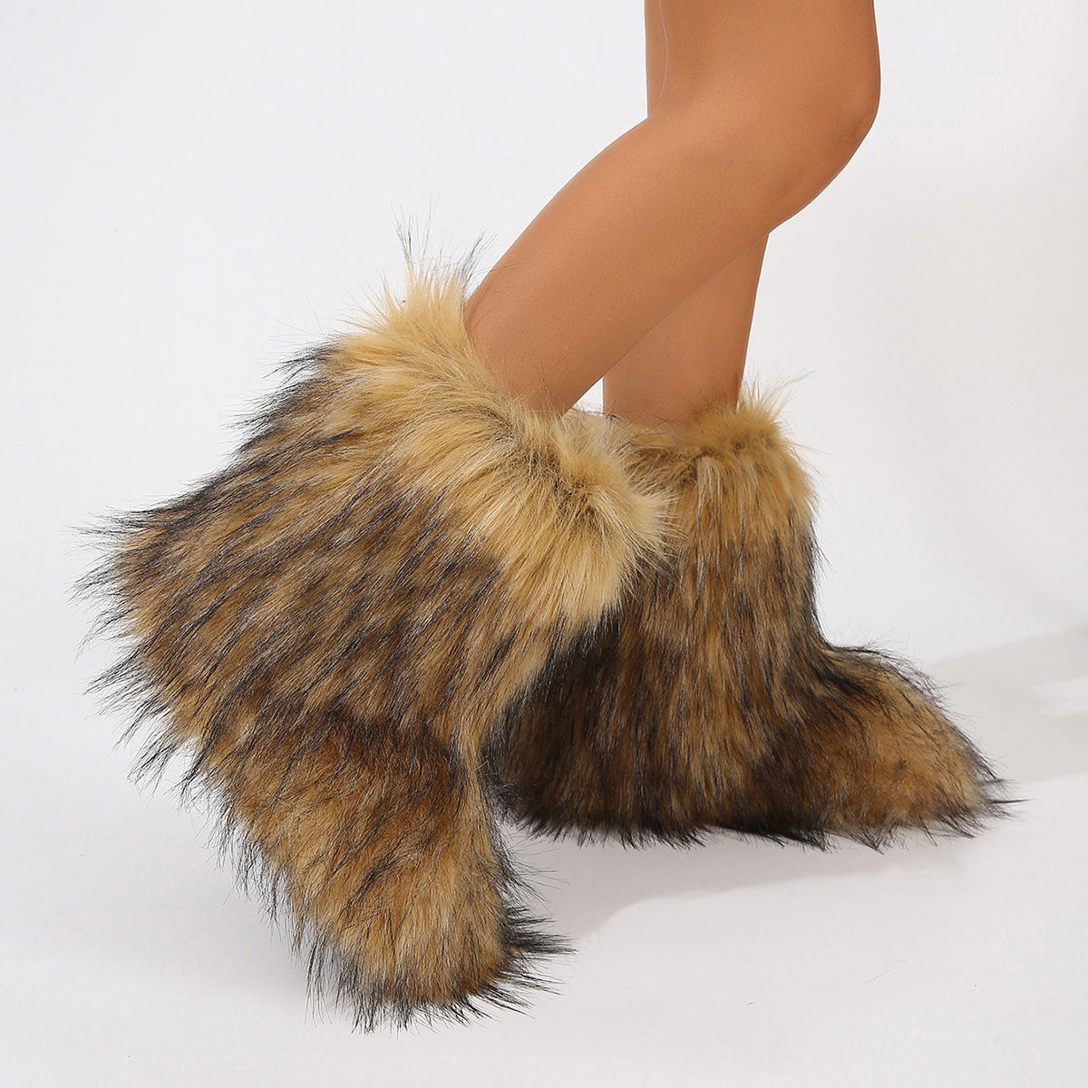 Stylish Personalized Winter Boots For Women - Adorable Spicy Girl Mid-Length Snow Boots, Cozy And Warm See size chart under “more details”