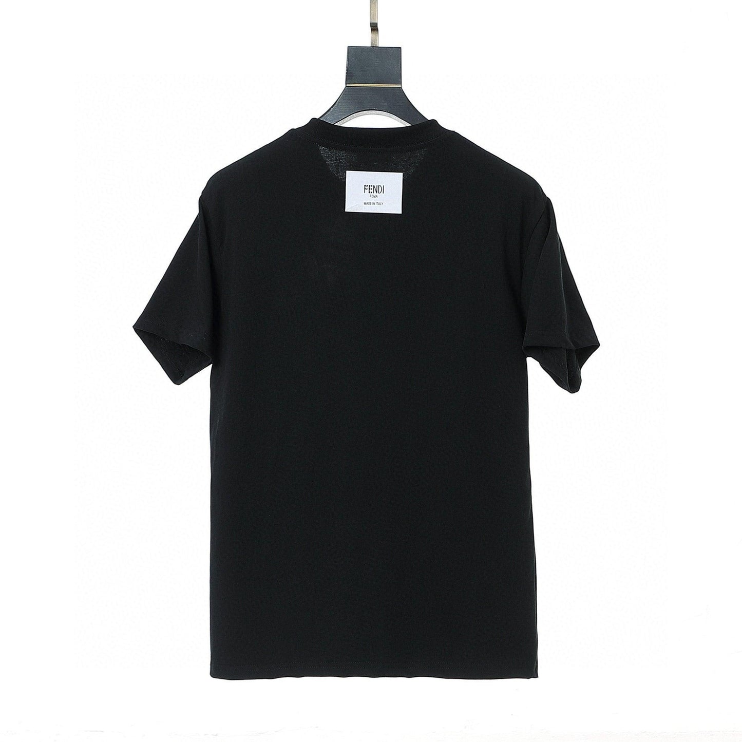 Fendi T-Shirt without Collar 'Black'