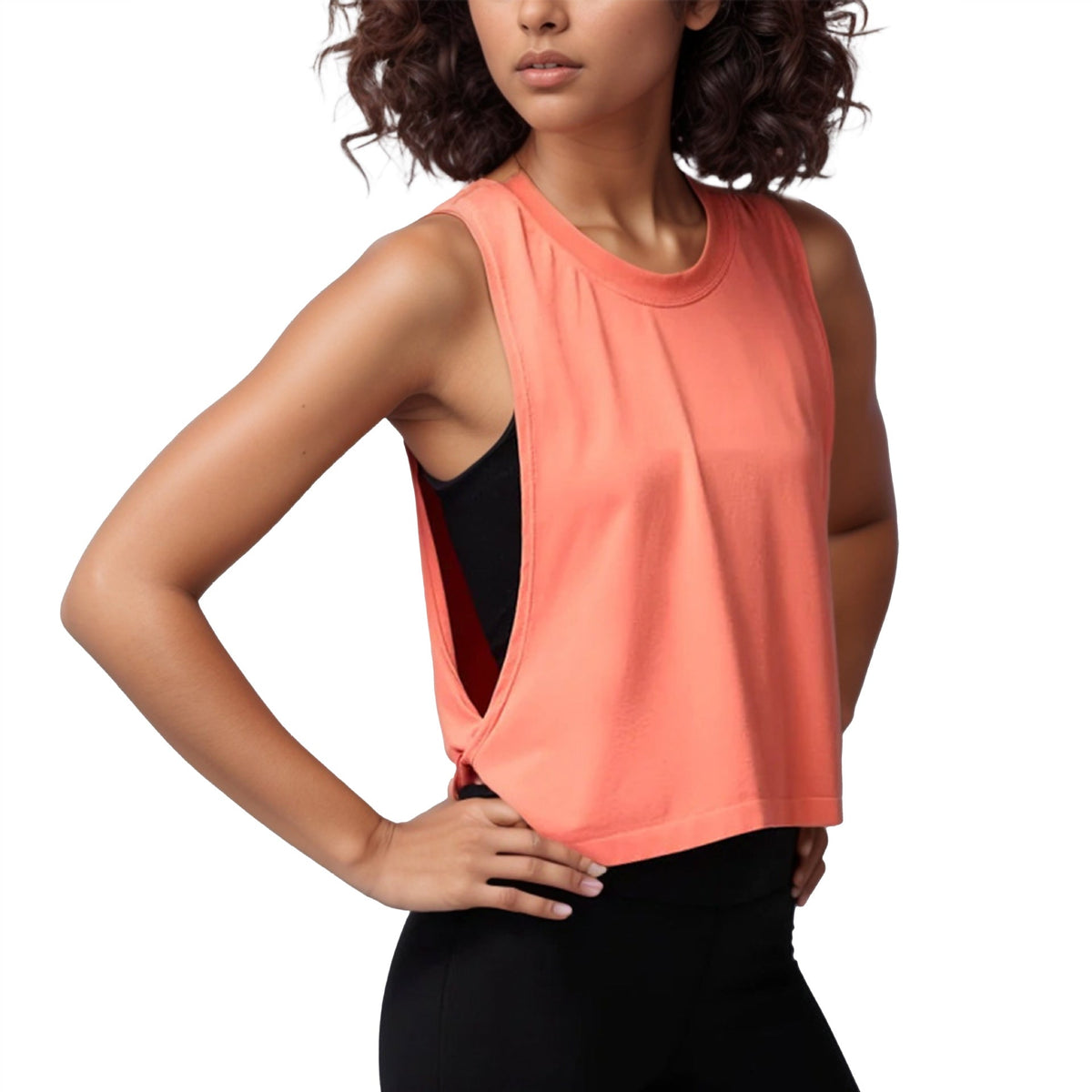 Cross-Border Loose Sleeveless Blouse Sports Vest Women's Summer Lightweight Breathable Running Yoga Clothing Top Fitness Vest