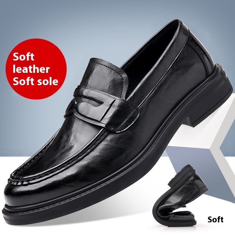 Men's Breathable Casual Leather Shoes