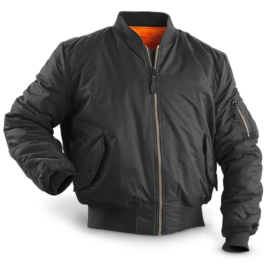 Chaqueta de béisbol Alpha de algodón acolchada térmica para hombre, impermeable, para otoño e invierno