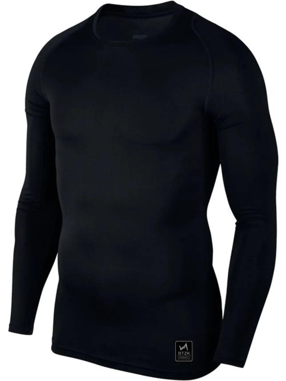 Camiseta transpirable de cuello redondo de talla grande para hombre