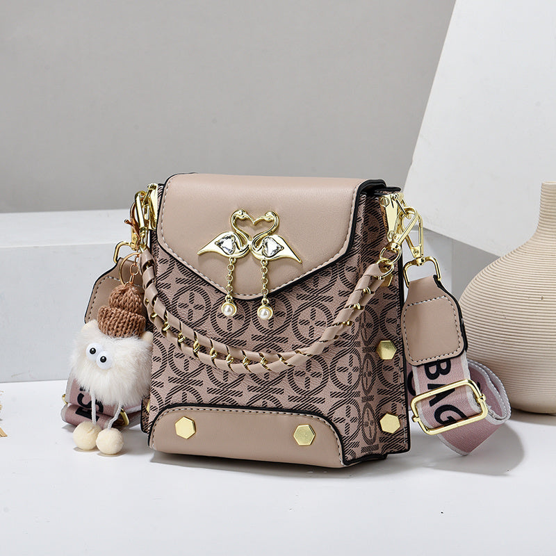 Fashionable Crossbody Flip Cover Bag See size chart under “more details”