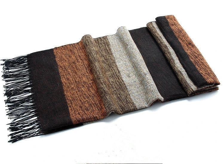 Men's Stripped Casual Scarf
