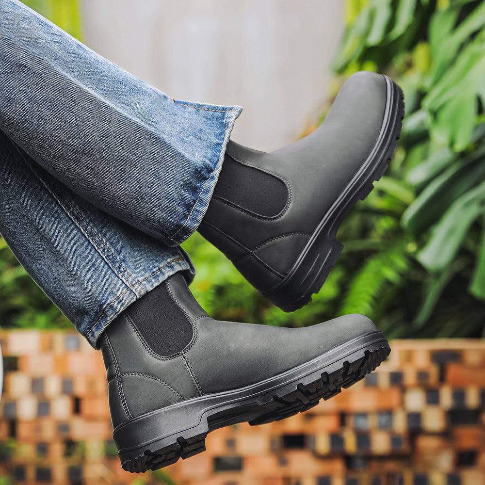 Chelsea Leather Boots