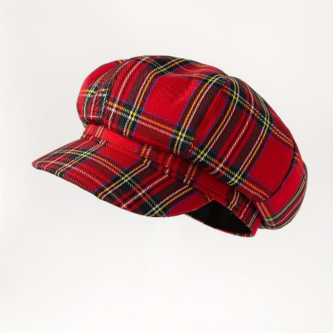Sombrero octogonal ligero estilo retro británico