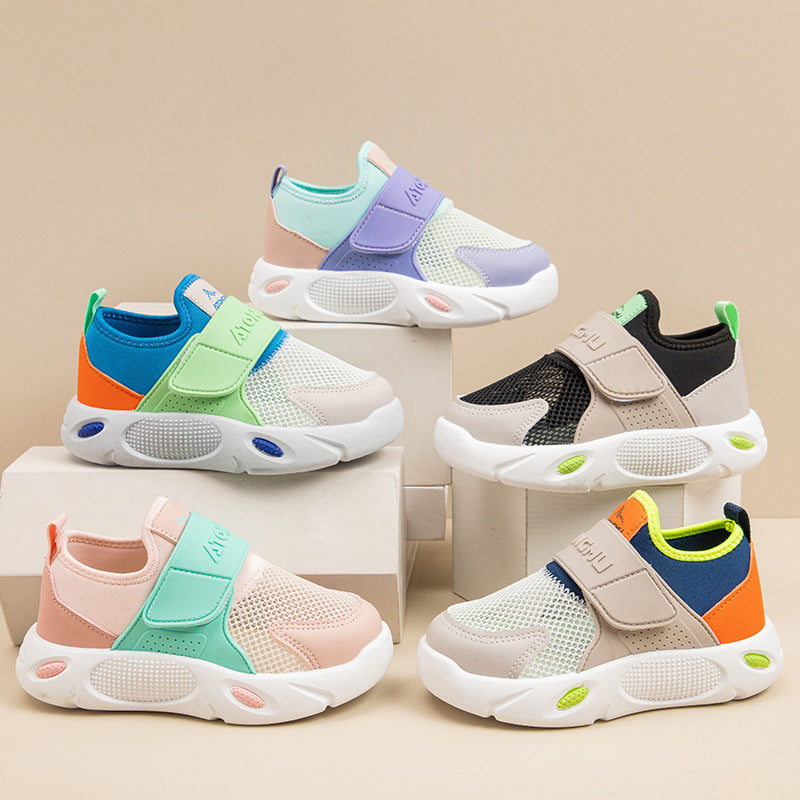 Boy's Shoes Slip-on Lightweight Soft Sole Breathable Shoes