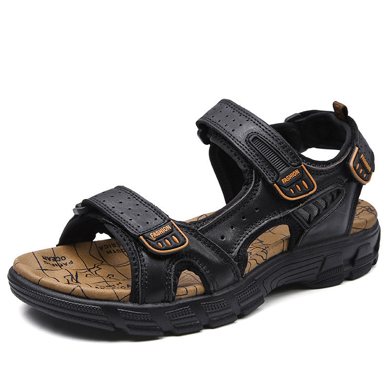 Men's Platform Open-Toe Casual