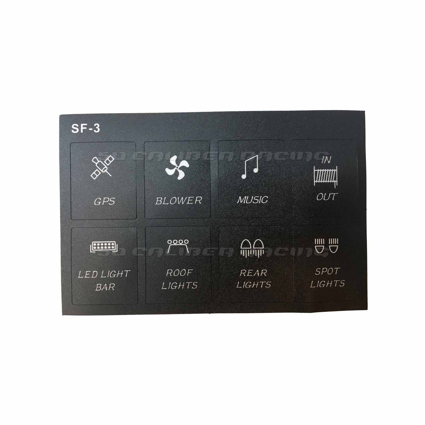 Slim Mount 6 Switch Touch Panel