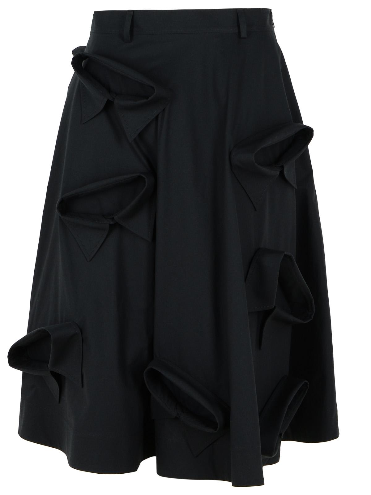 Moschino Black Cotton Skirt Women